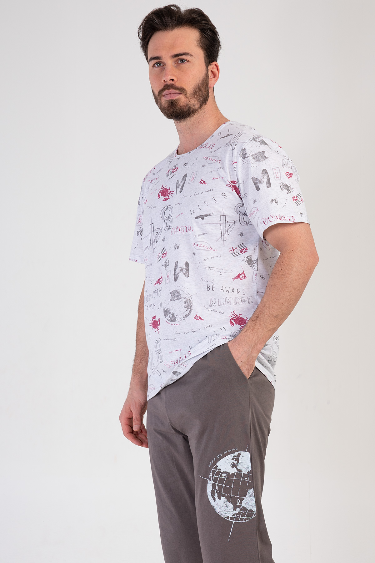 Man Aware Capri Set Man Aware Capri Set
