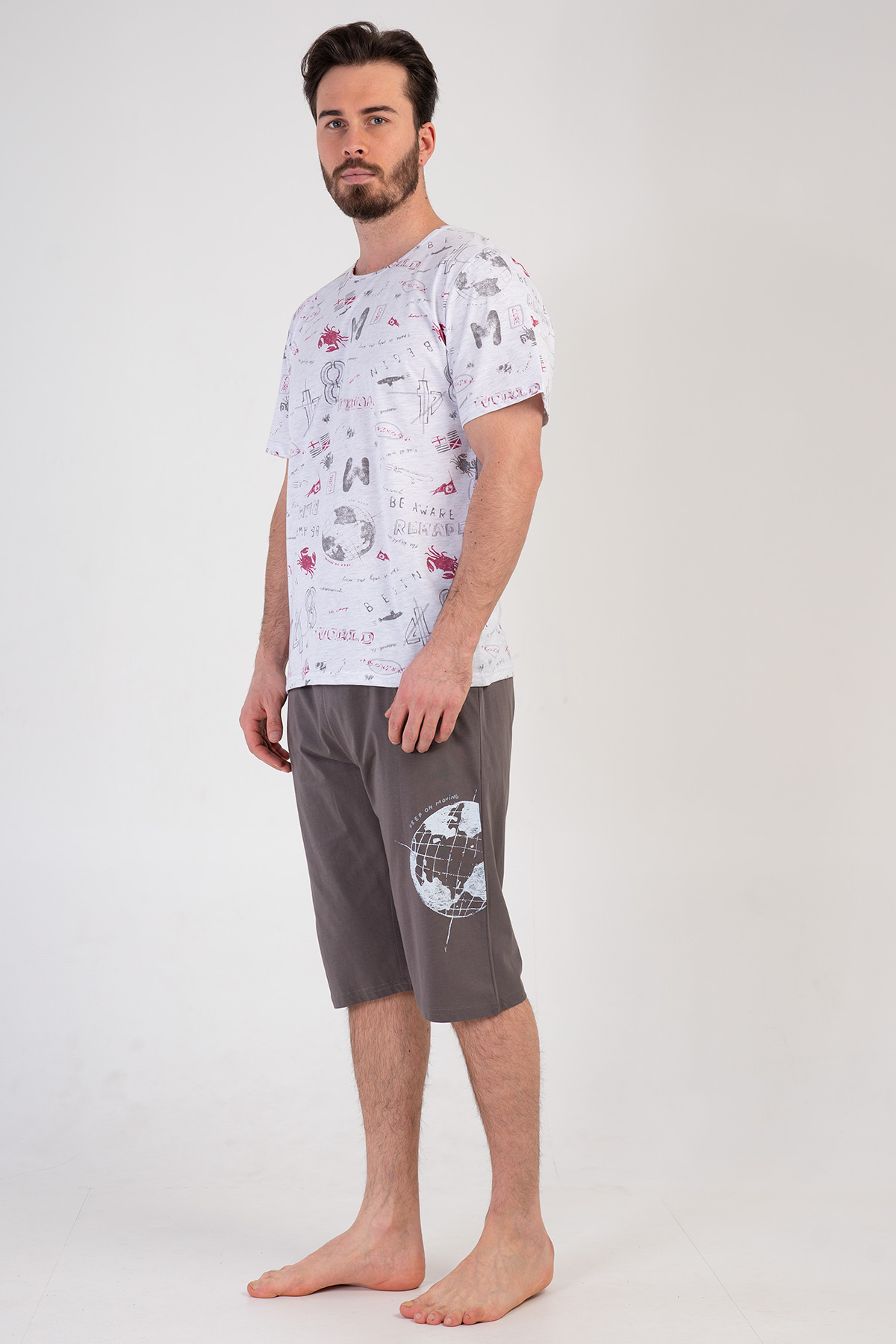 Man Aware Capri Set Man Aware Capri Set
