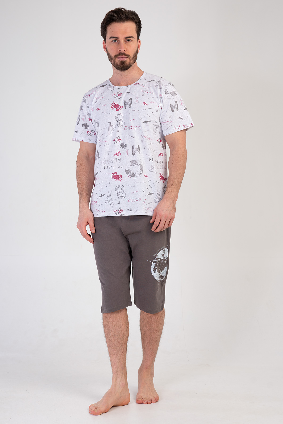 Man Aware Capri Set Man Aware Capri Set