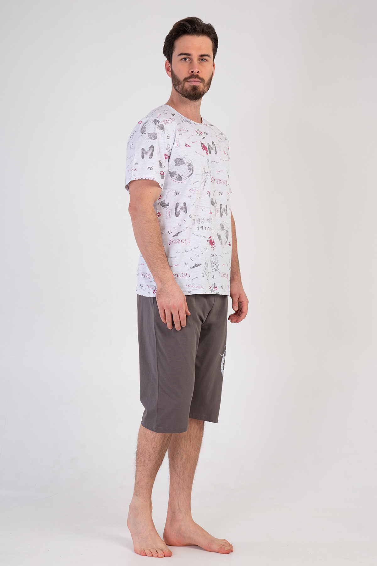 Man Aware Capri Set Man Aware Capri Set