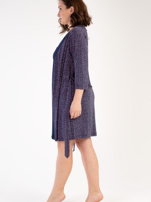 Woman Big Size Melody Dressing Gown Set Woman Big Size Melody Dressing Gown Set