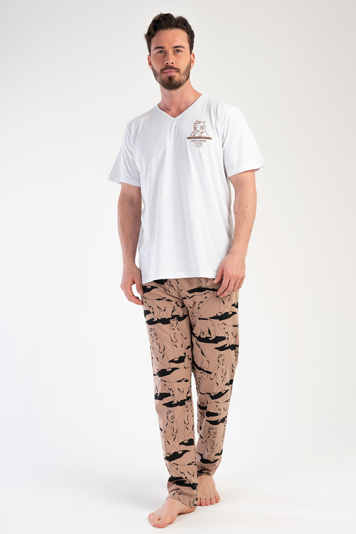 Man Explore Pyjama Set Man Explore Pyjama Set