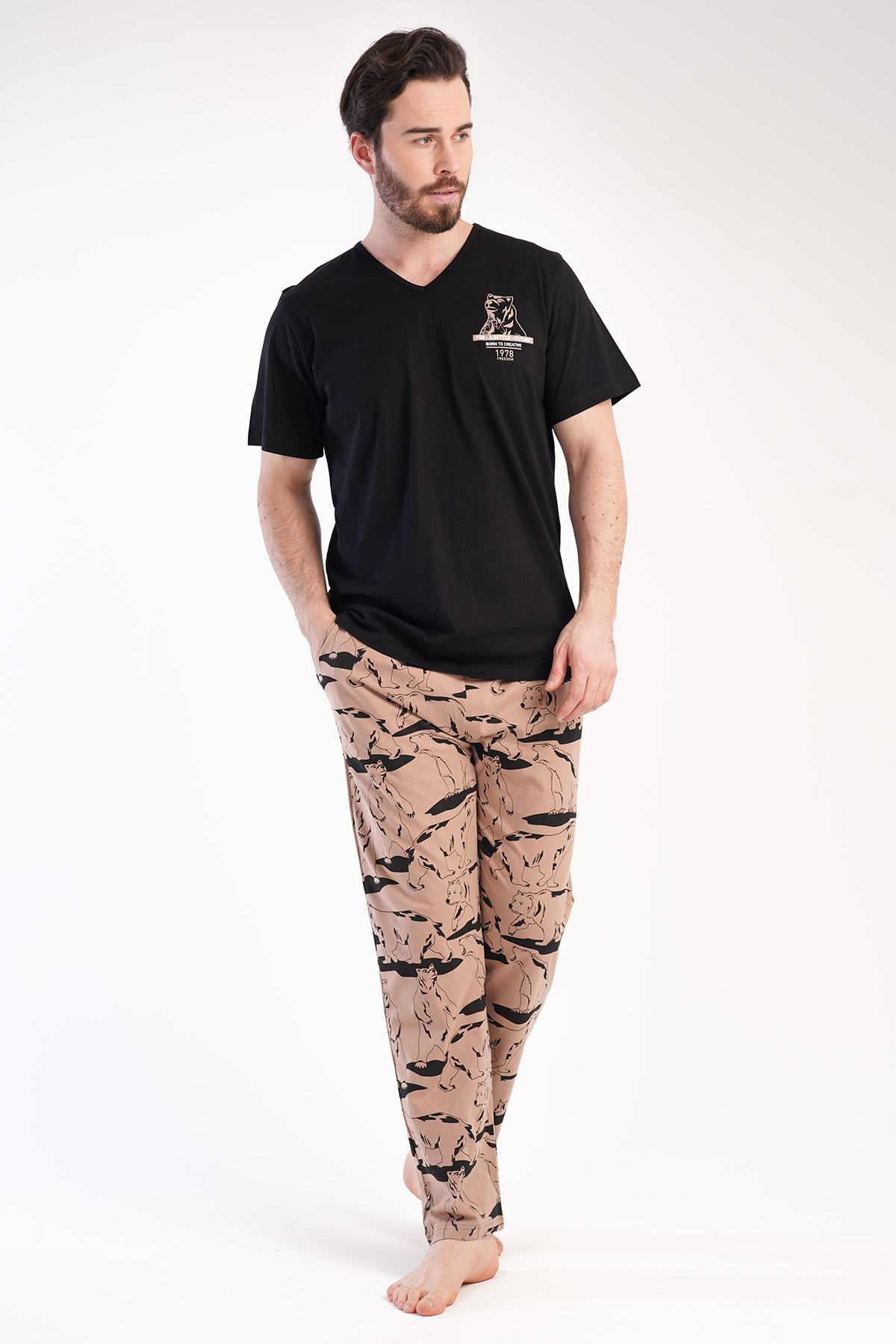 Man Explore Pyjama Set Man Explore Pyjama Set