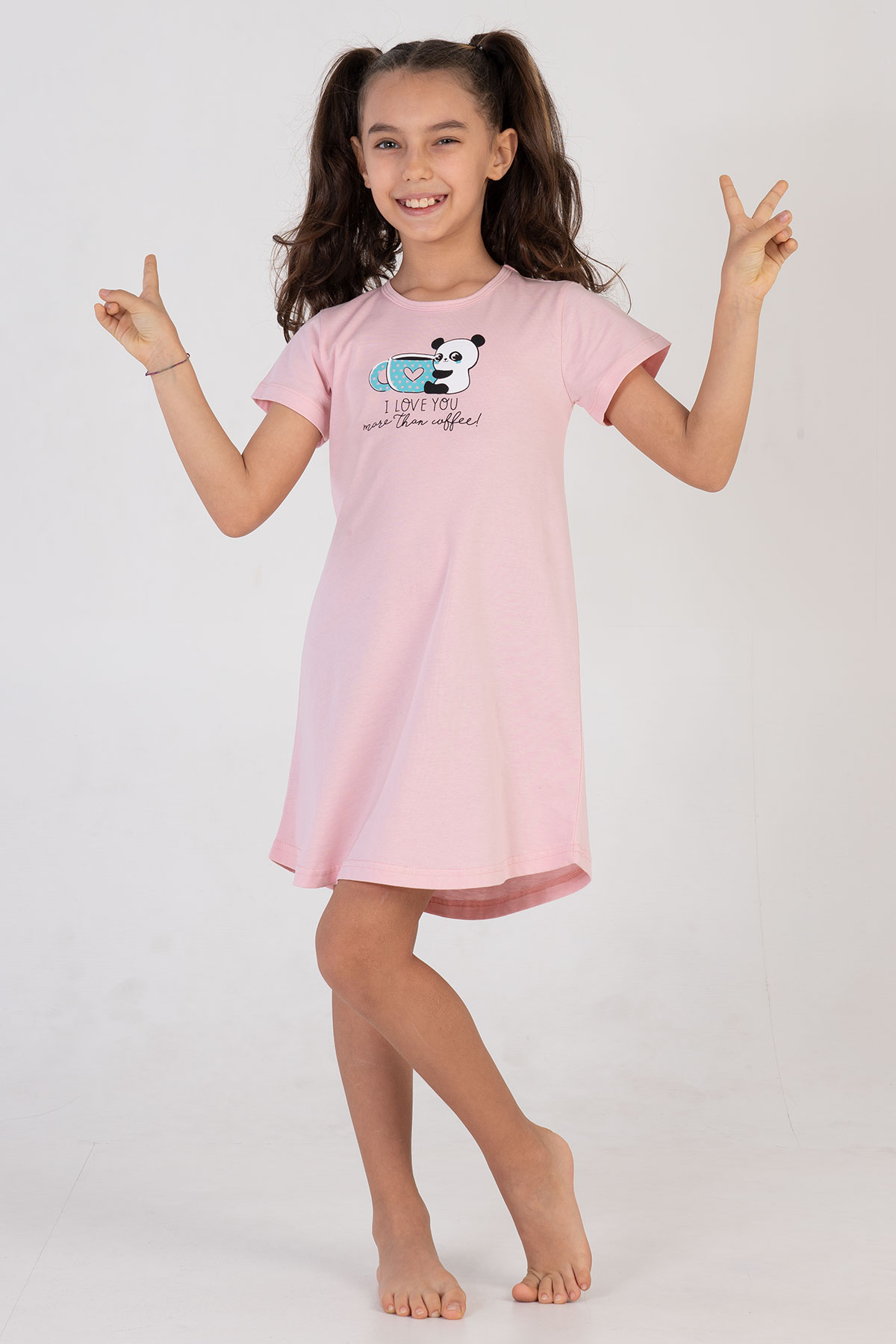 Kids' Girl Little Light Pinky Tunic Kids' Girl Little Light Pinky Tunic