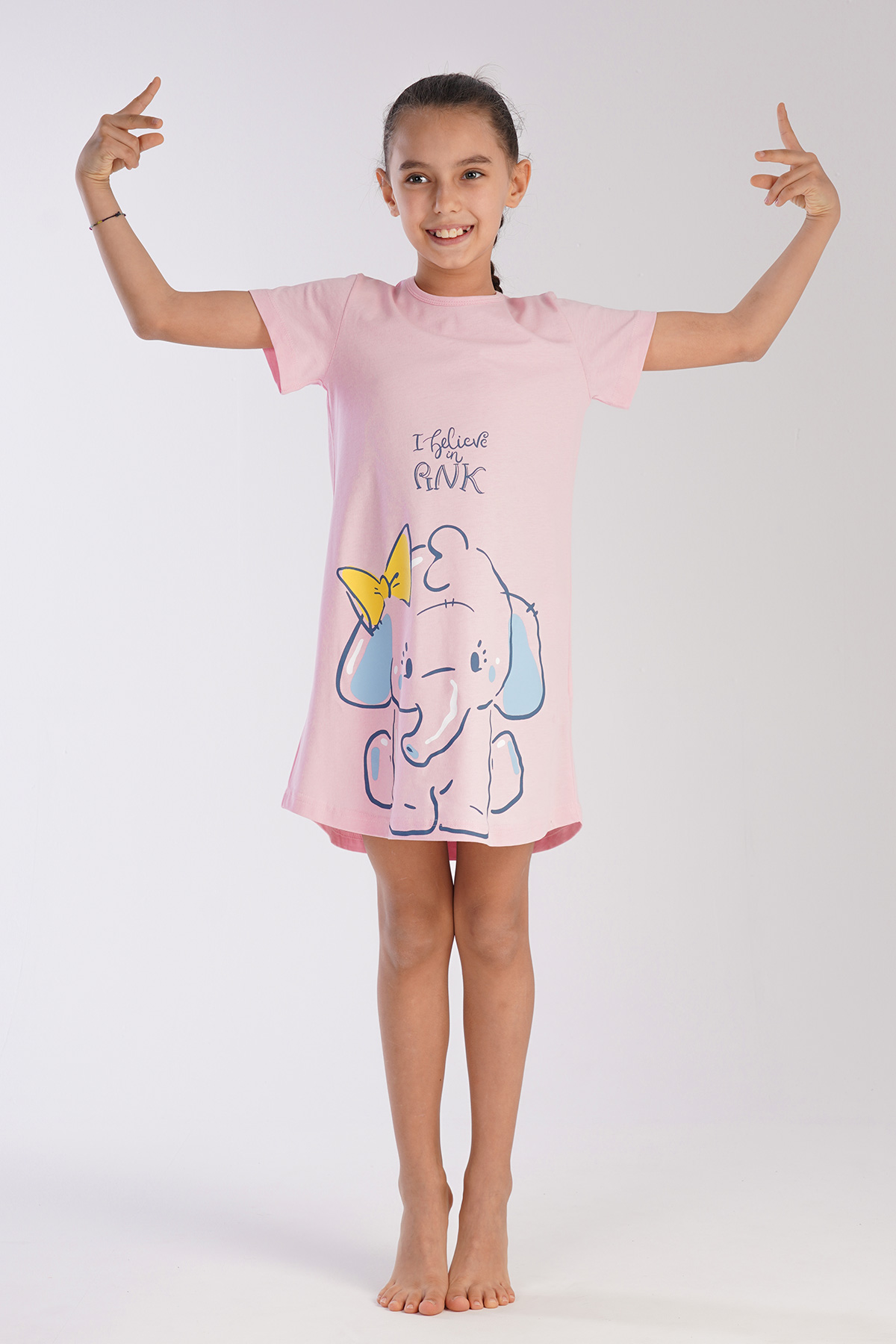 Kids' Girl Pinky Tunic Kids' Girl Pinky Tunic
