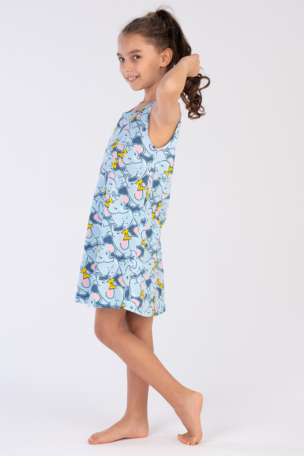 Kids' Girl Big Age Little Elephant Tunic Kids' Girl Big Age Little Elephant Tunic