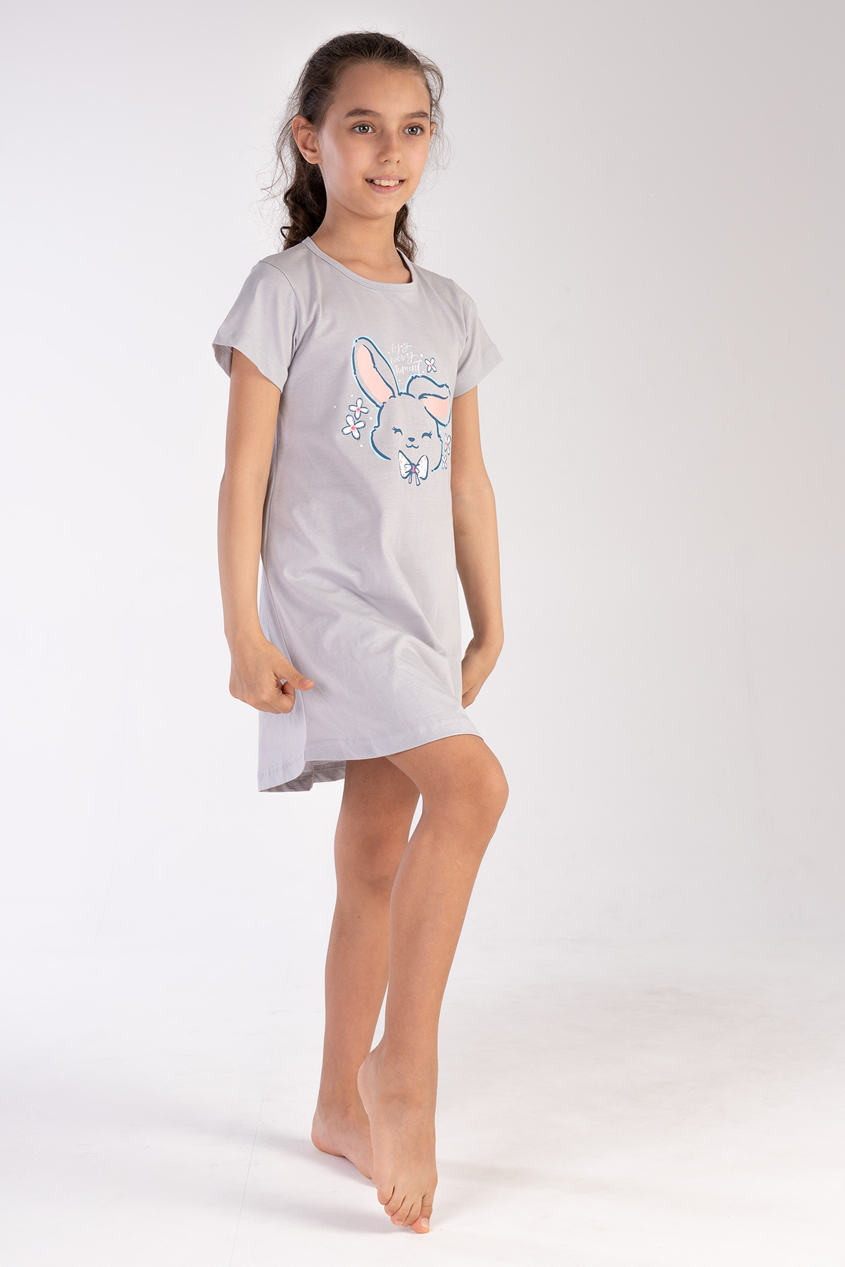 Kids' Girl Gray Tunic Kids' Girl Gray Tunic