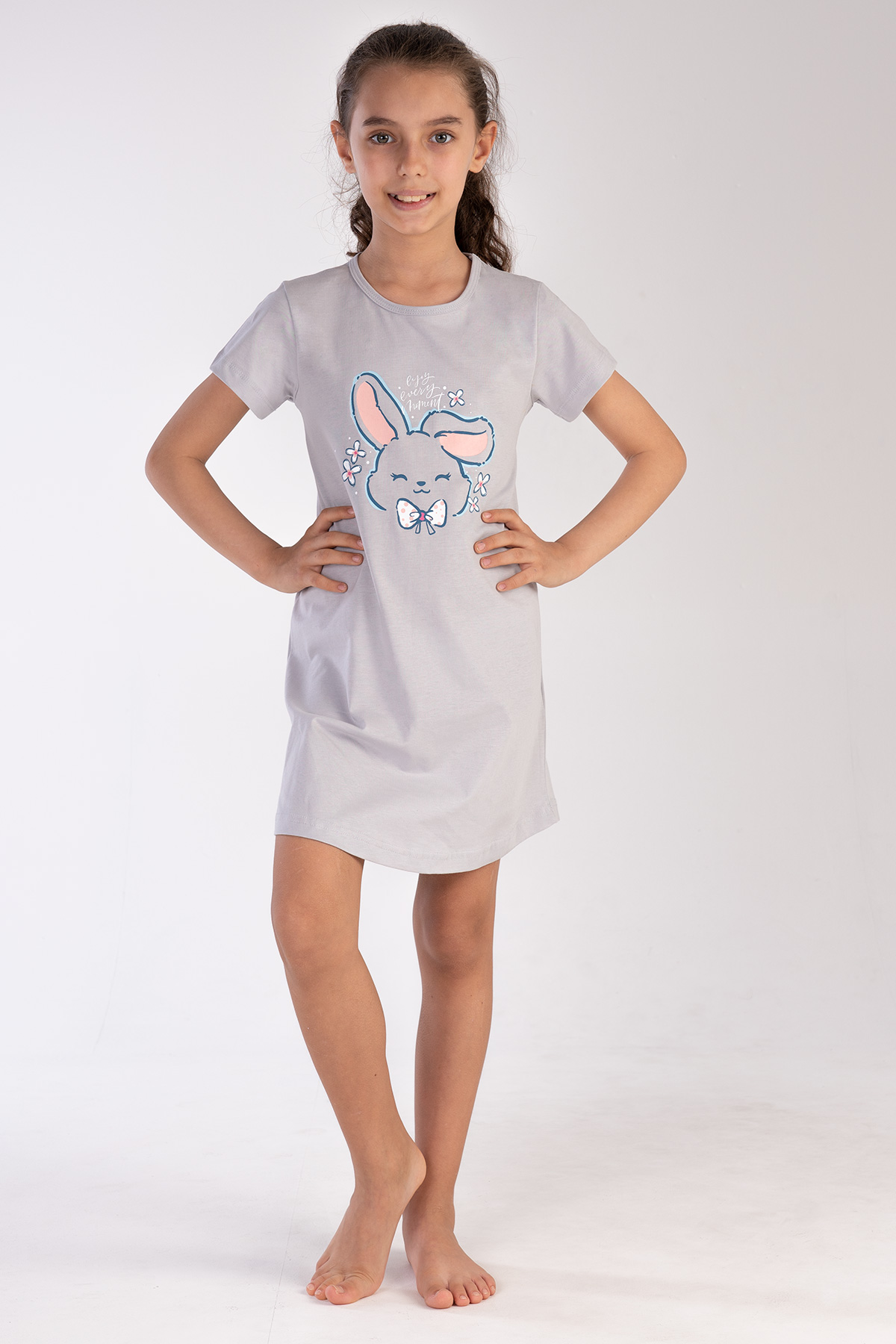 Kids' Girl Gray Tunic Kids' Girl Gray Tunic