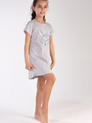 Kids' Girl Big Age Gray Tunic Kids' Girl Big Age Gray Tunic