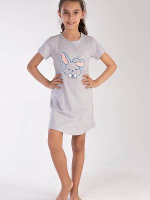 Kids' Girl Big Age Gray Tunic Kids' Girl Big Age Gray Tunic