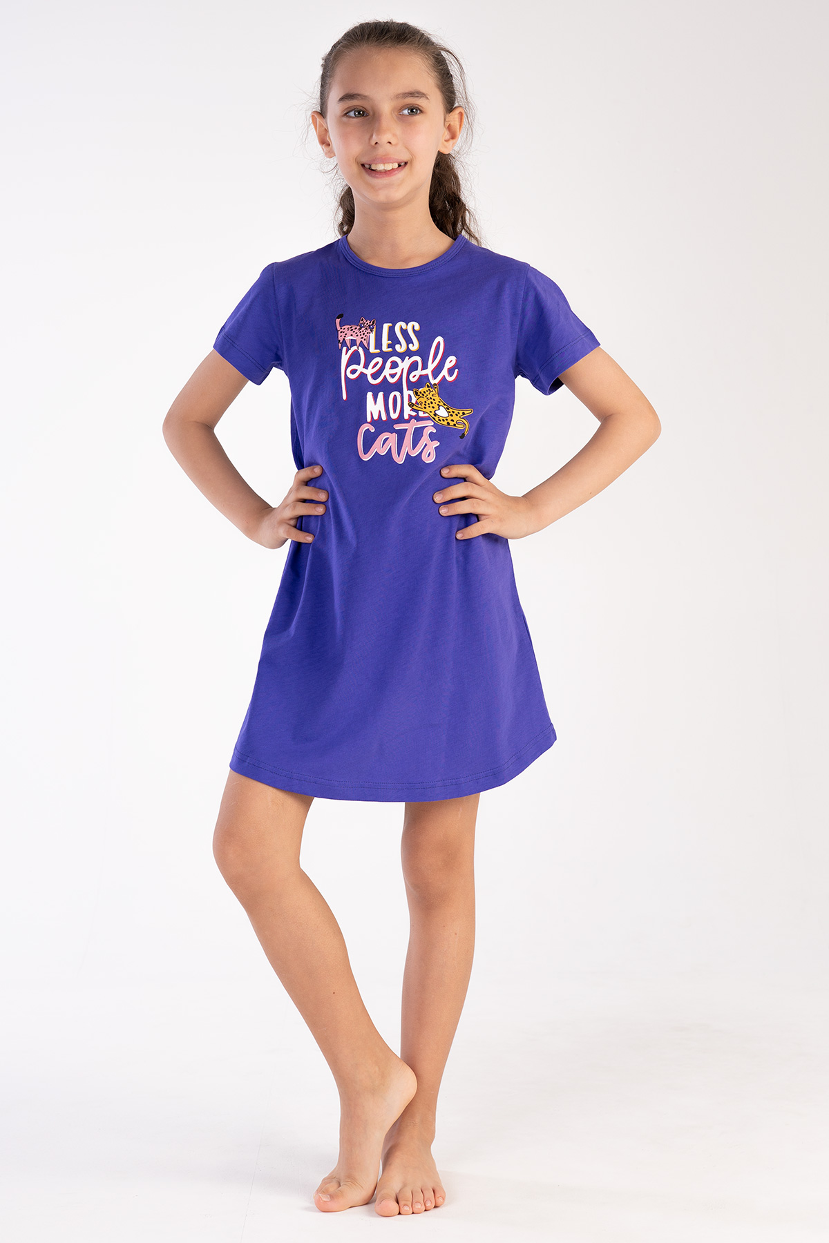 Kids' Girl Big Age Royal Blue Tunic Kids' Girl Big Age Royal Blue Tunic