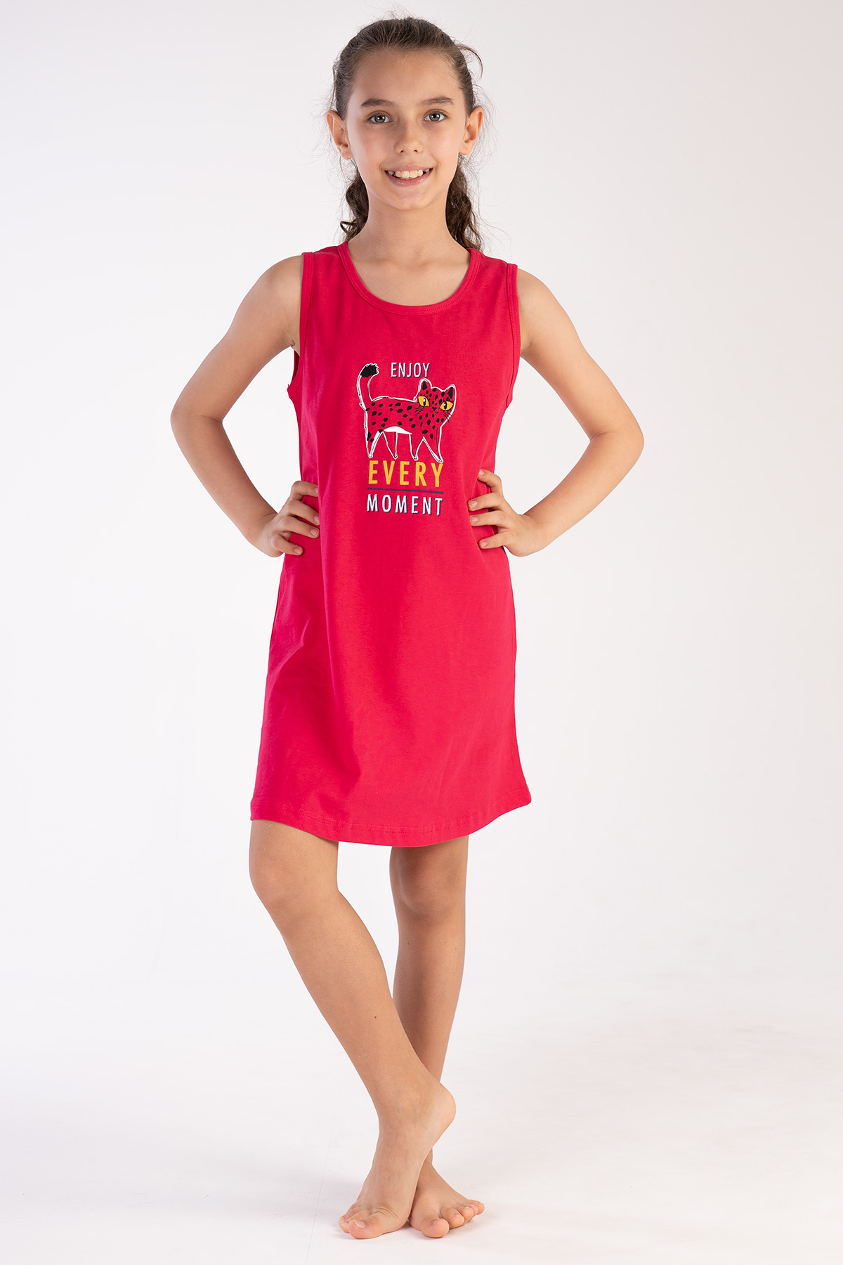 Kids' Girl Big Age Scarlet Tunic Kids' Girl Big Age Scarlet Tunic