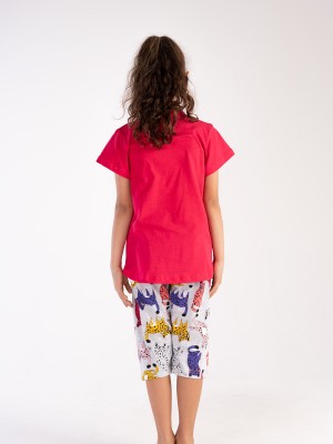 Kids' Girl Supreme Born Happy Capri Set Kids' Girl Supreme Born Happy Capri Set