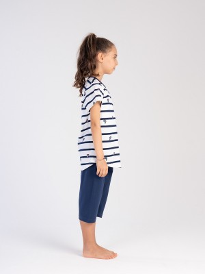 Kids' Girl Supreme Wesa Capri Set Kids' Girl Supreme Wesa Capri Set