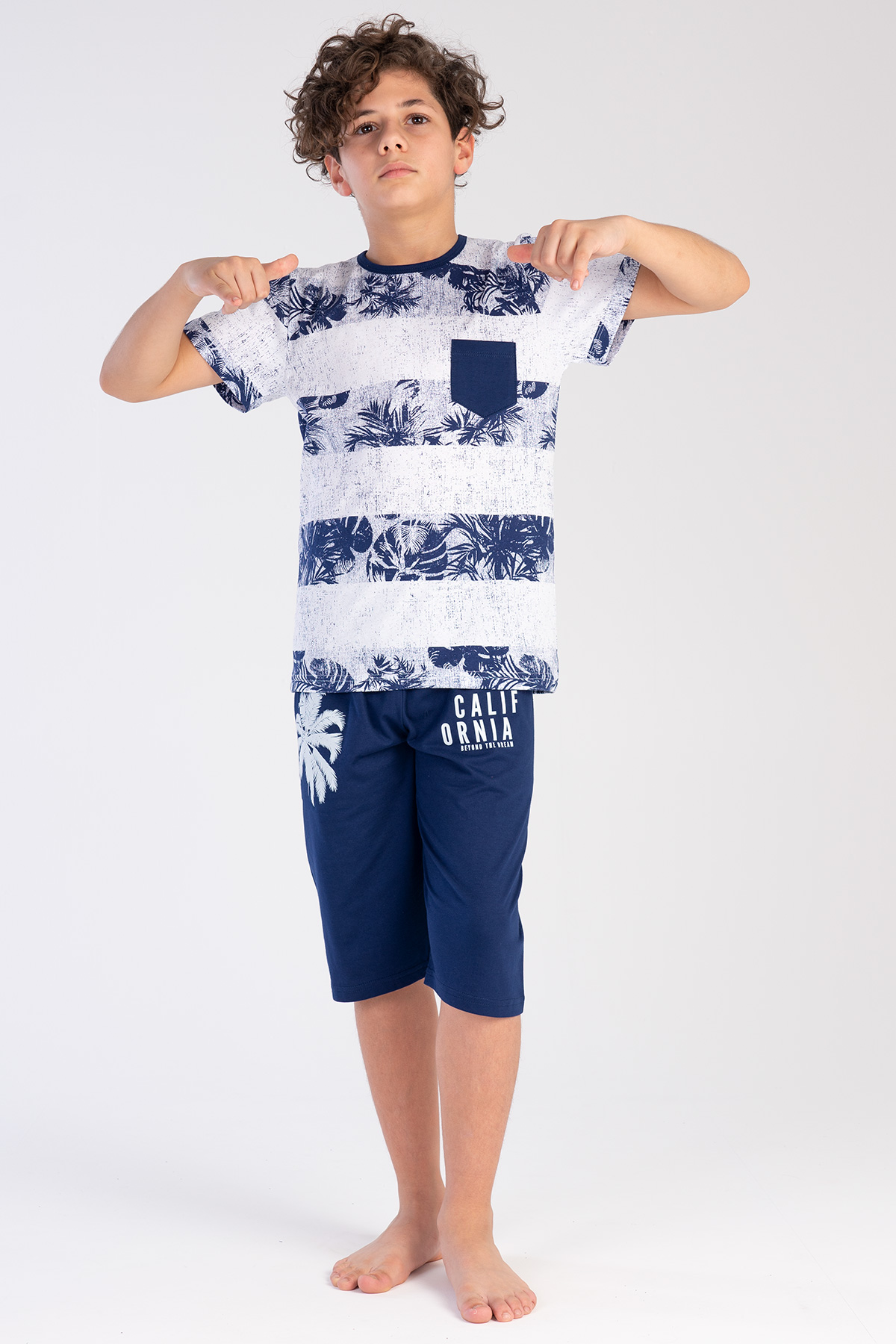 Kids' Boy Calif Ornia Capri Set Kids' Boy Calif Ornia Capri Set