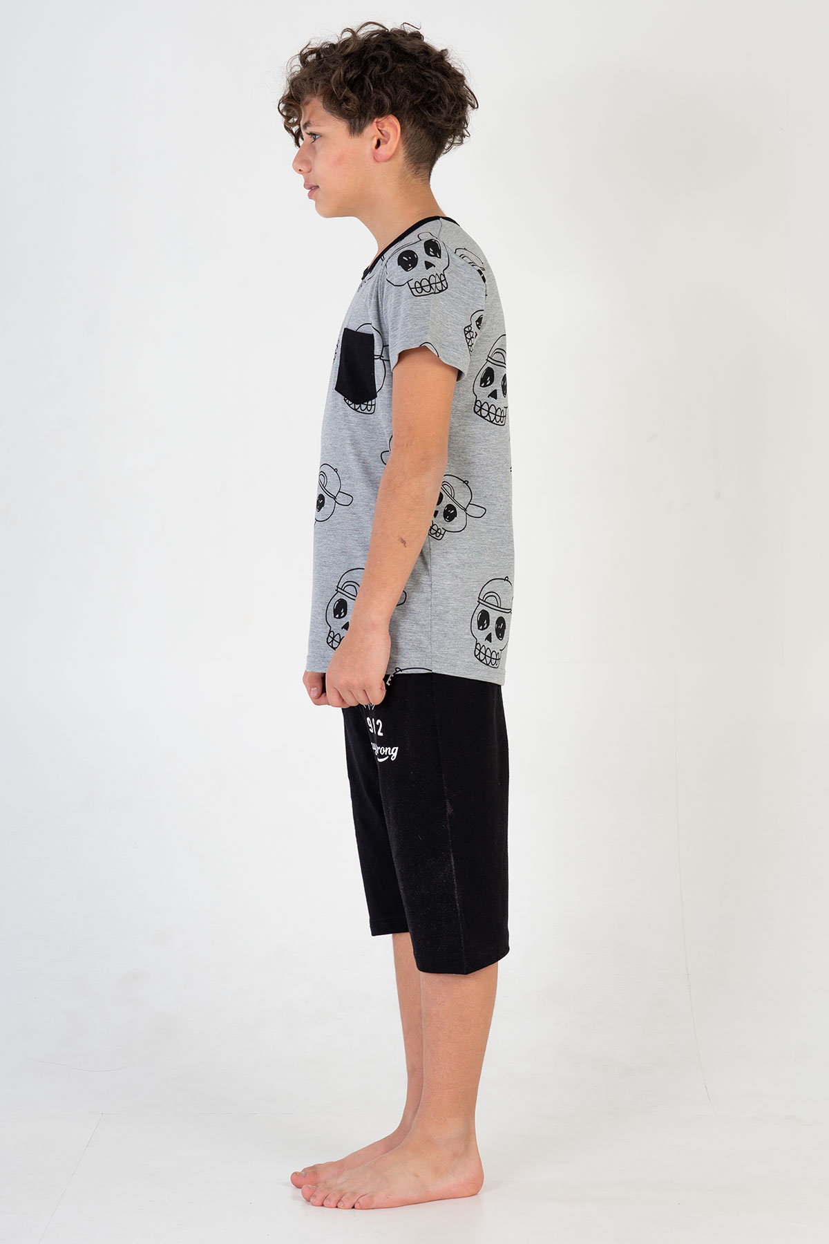 Kids' Boy Stay Strong Capri Set Kids' Boy Stay Strong Capri Set