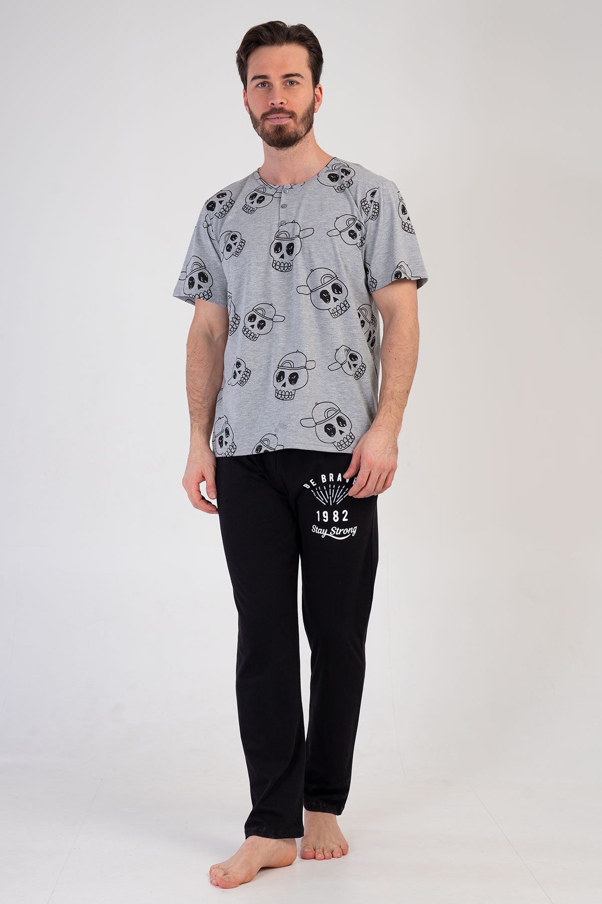 Man Be Brave Pyjama Set Man Be Brave Pyjama Set