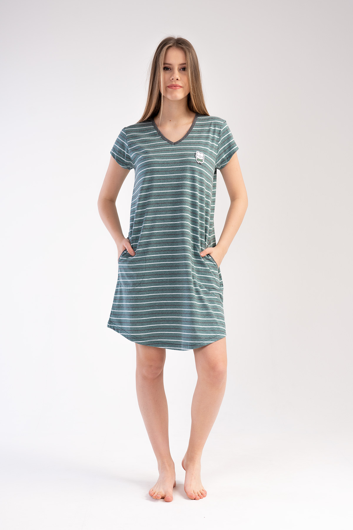 Woman Supreme Line V Neck Tunic Woman Supreme Line V Neck Tunic