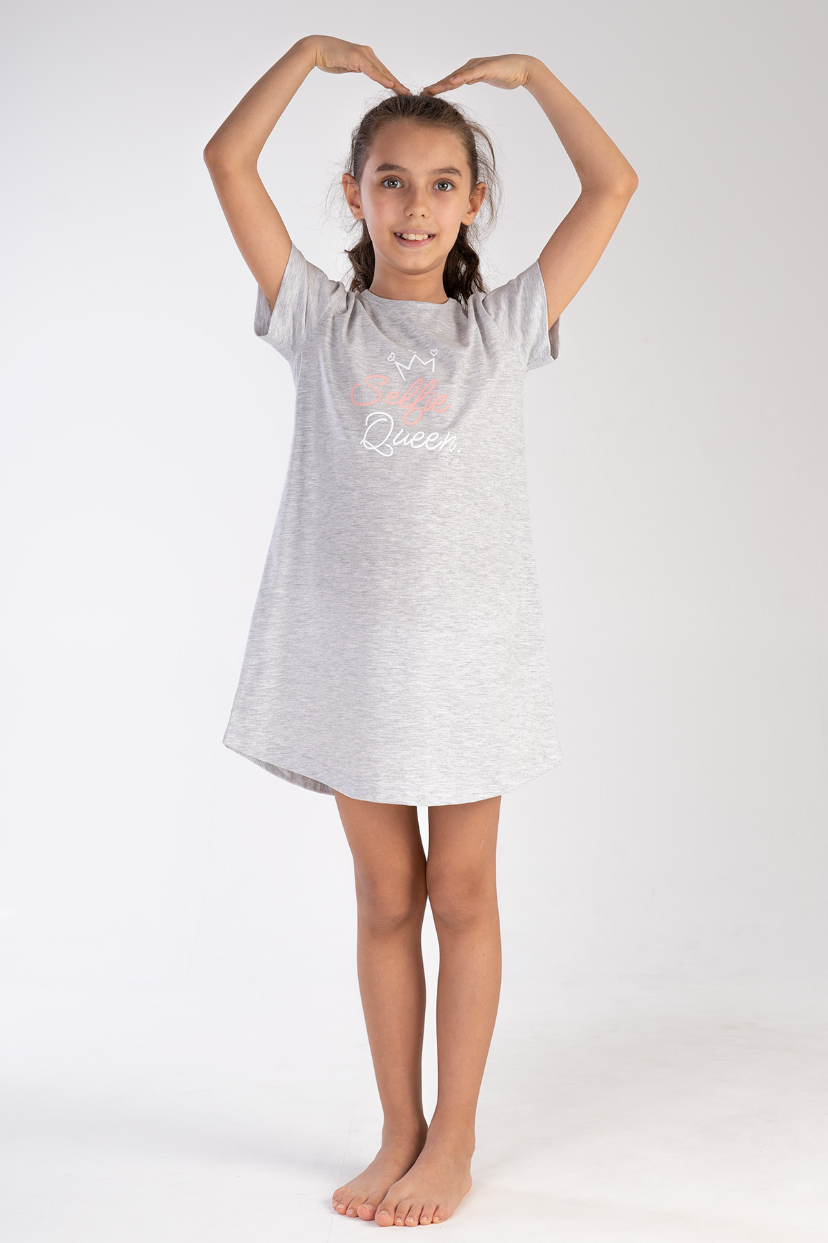 Kids' Girl Big Age Selfie Queen Tunic Kids' Girl Big Age Selfie Queen Tunic