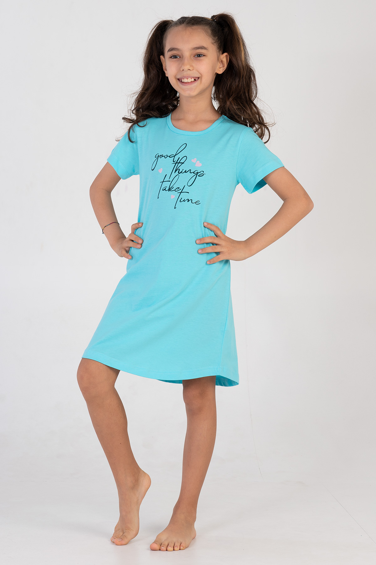 Kids' Girl Mint Tunic Kids' Girl Mint Tunic