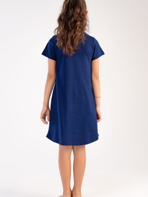 Kids' Girl Indigo Butterfly Tunic Kids' Girl Indigo Butterfly Tunic