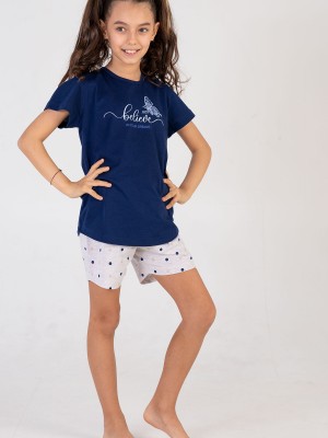 Kids' Girl Supreme Believe Short Set Kids' Girl Supreme Believe Short Set