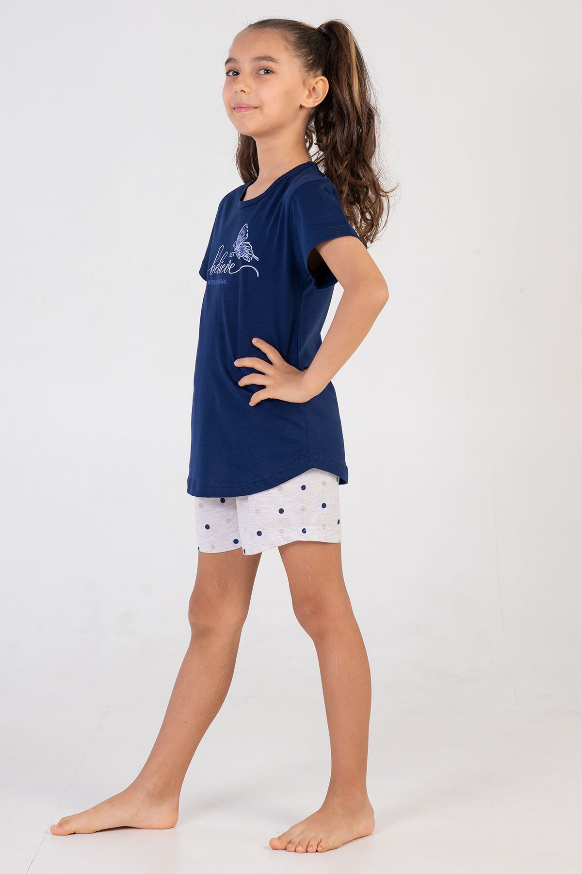 Kids' Girl Supreme Believe Short Set Kids' Girl Supreme Believe Short Set