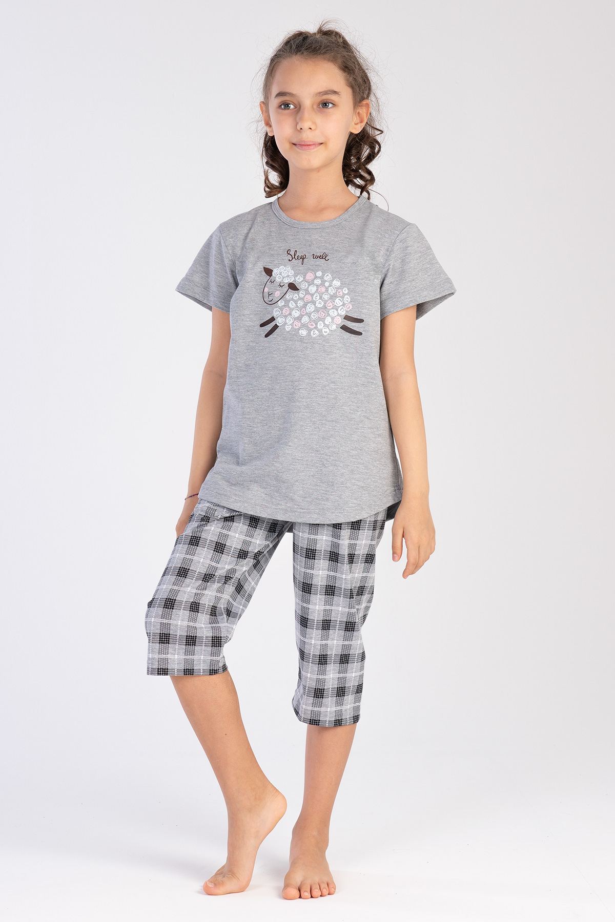 Kids' Girl Supreme Sleep Short Sleeve Capri Set Kids' Girl Supreme Sleep Short Sleeve Capri Set