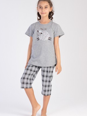 Kids' Girl Supreme Sleep Short Sleeve Capri Set Kids' Girl Supreme Sleep Short Sleeve Capri Set