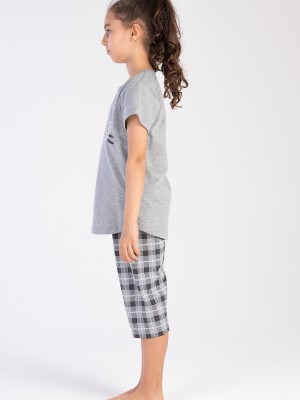 Kids' Girl Supreme Sleep Short Sleeve Capri Set Kids' Girl Supreme Sleep Short Sleeve Capri Set
