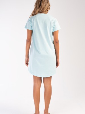 Woman Blue Glass Tunic Woman Blue Glass Tunic