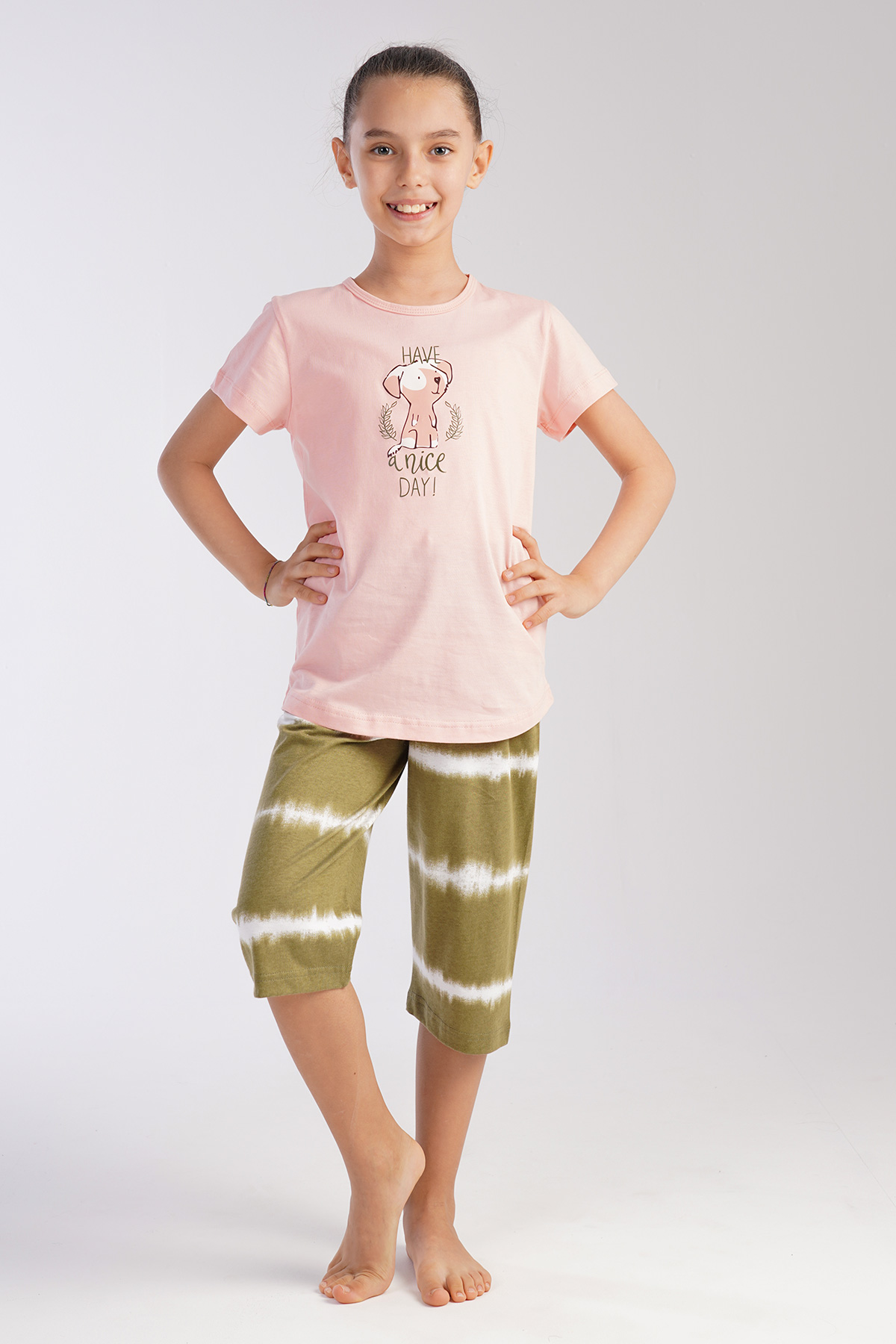 Kids' Girl Supreme Nice Capri Set Kids' Girl Supreme Nice Capri Set