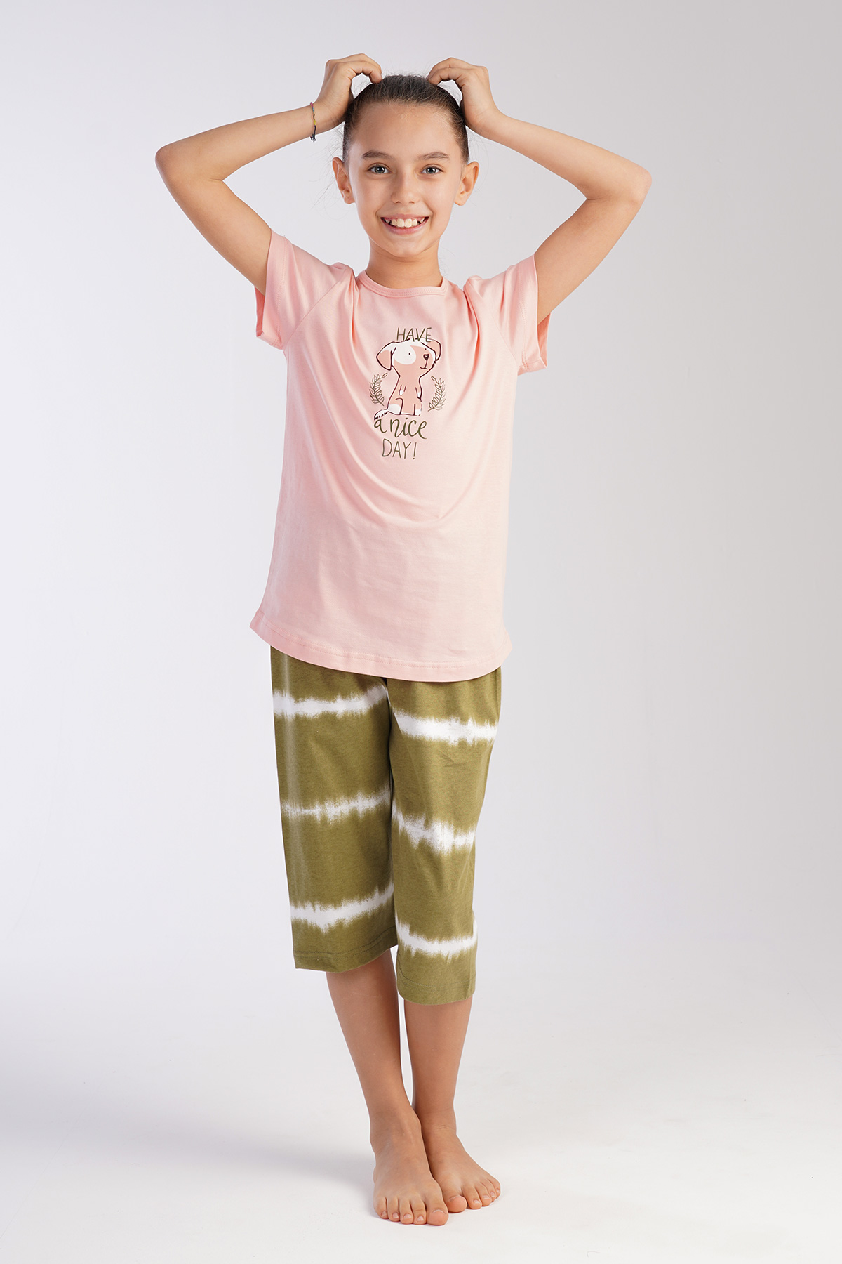 Kids' Girl Supreme Nice Capri Set Kids' Girl Supreme Nice Capri Set