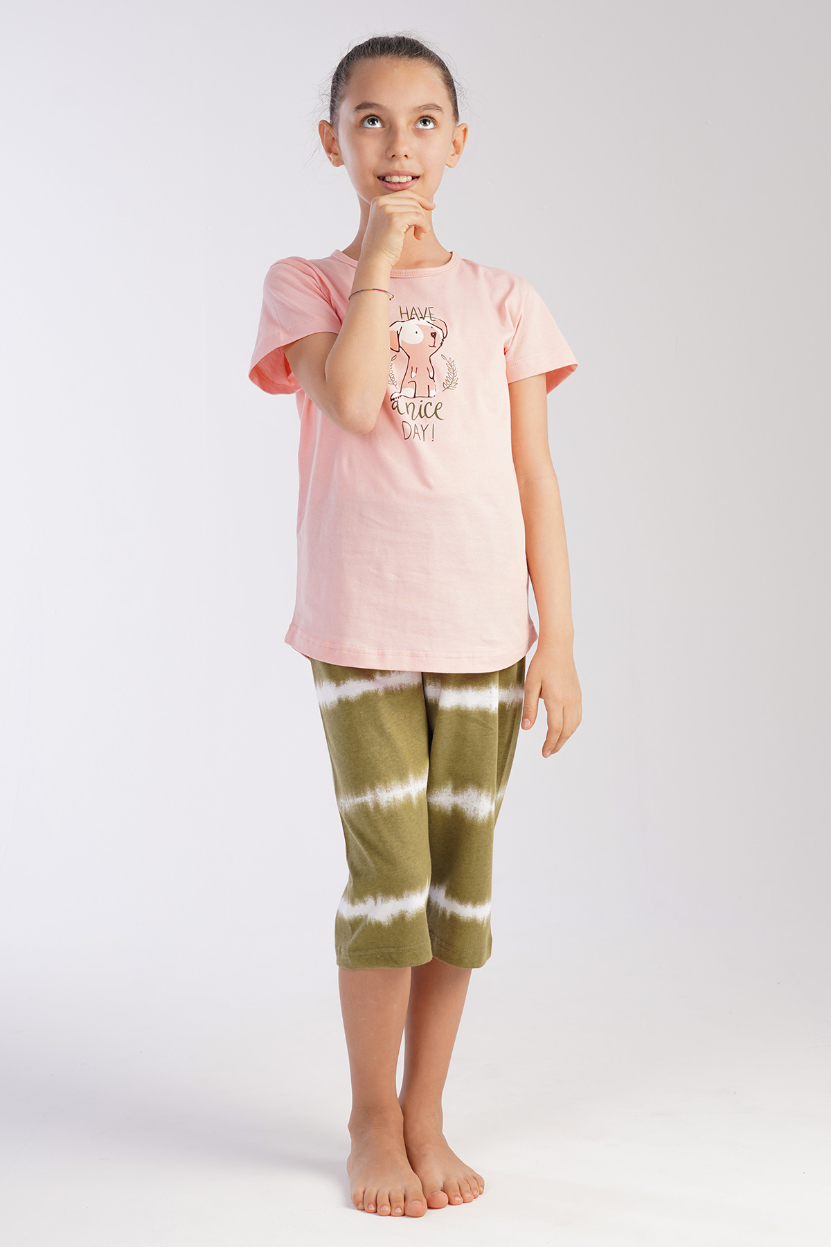 Kids' Girl Supreme Nice Capri Set Kids' Girl Supreme Nice Capri Set