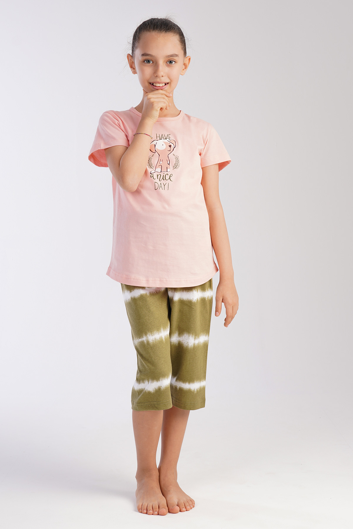 Kids' Girl Supreme Nice Capri Set Kids' Girl Supreme Nice Capri Set