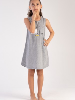 Kids' Girl Big Age Meow Tunic Kids' Girl Big Age Meow Tunic