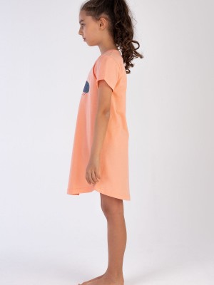Kids' Girl Peach Enjoy Tunic Kids' Girl Peach Enjoy Tunic