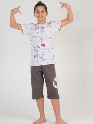 Kids' Aware Big Age Capri Set Kids' Aware Big Age Capri Set