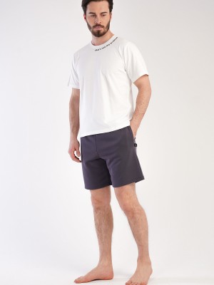 Man Three Yarn Whity Short Set Man Three Yarn Whity Short Set