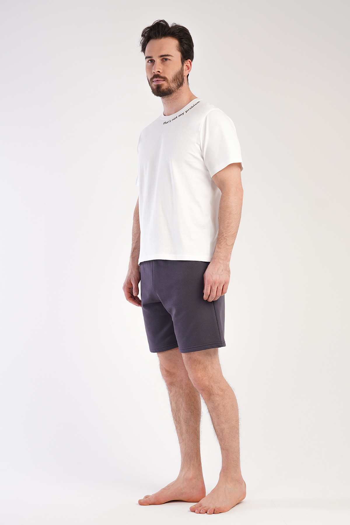 Man Three Yarn Whity Short Set Man Three Yarn Whity Short Set