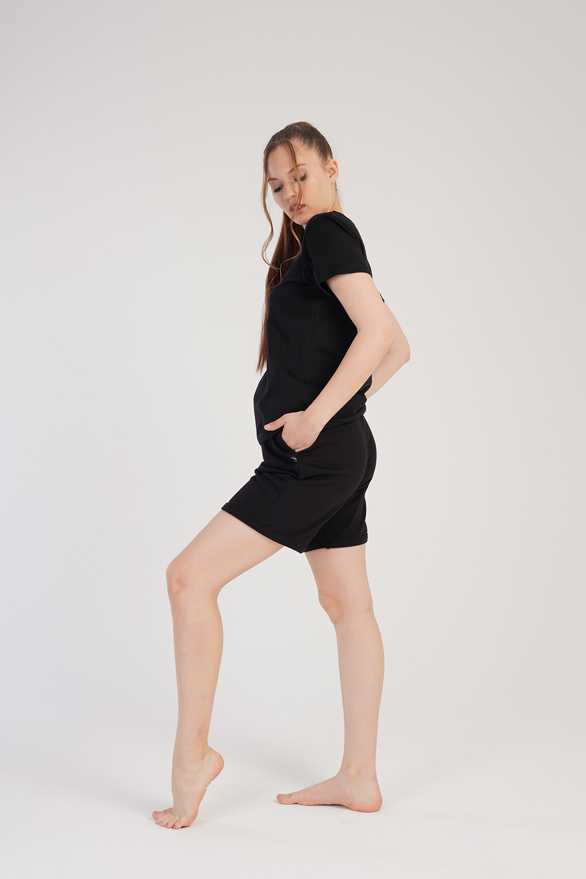 Woman Supreme Three Yarn Short Set Woman Supreme Three Yarn Short Set