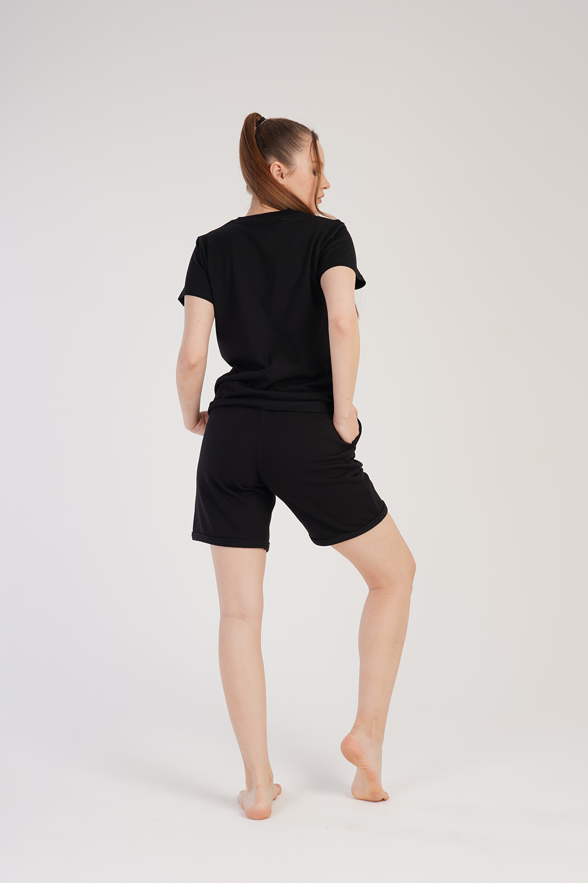 Woman Supreme Three Yarn Short Set Woman Supreme Three Yarn Short Set