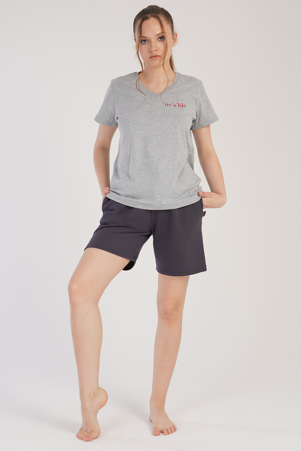 Woman Invisible Short Set Woman Invisible Short Set