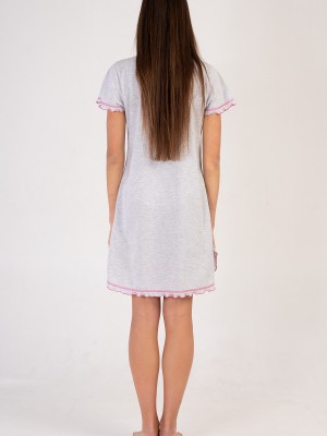 Woman Gray Melange Tunic Woman Gray Melange Tunic