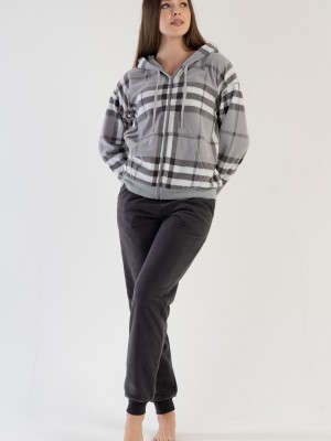 Woman Gray Bally Pyjama Set Woman Gray Bally Pyjama Set