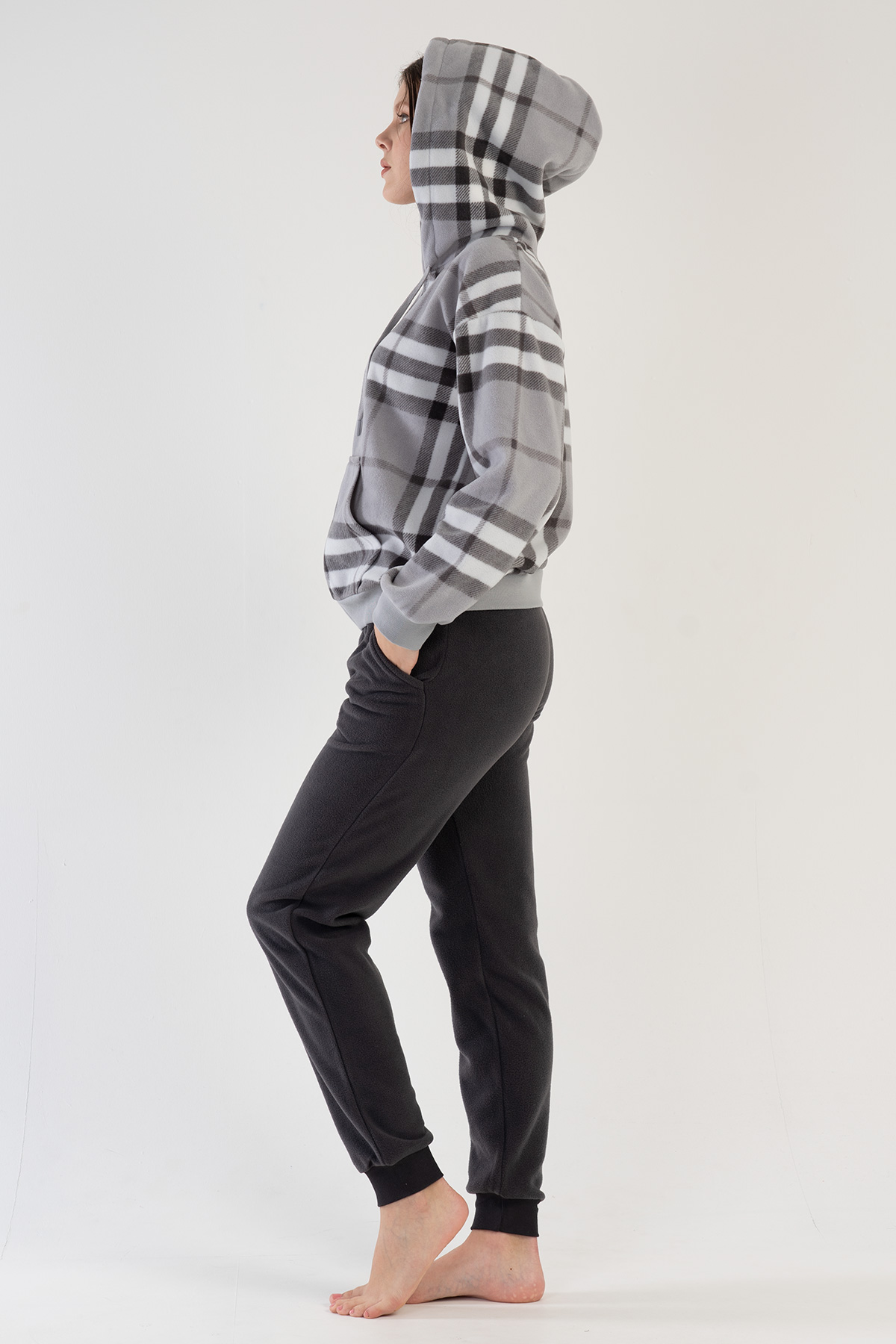 Woman Gray Bally Pyjama Set Woman Gray Bally Pyjama Set