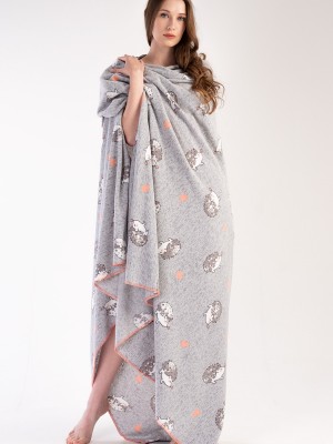 Fleece Hedgehog Blanket