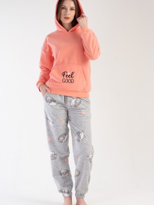 Woman Fleece Feel Good Pyjama Set Woman Fleece Feel Good Pyjama Set