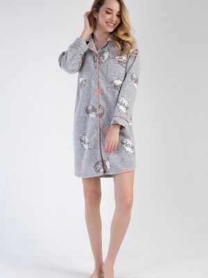 Woman Hedgehog Buttoned Tunic Woman Hedgehog Buttoned Tunic