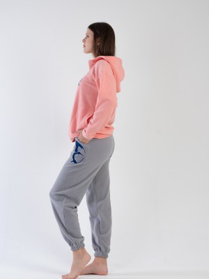 Woman Fleece Butterfly Pyjama Set Woman Fleece Butterfly Pyjama Set